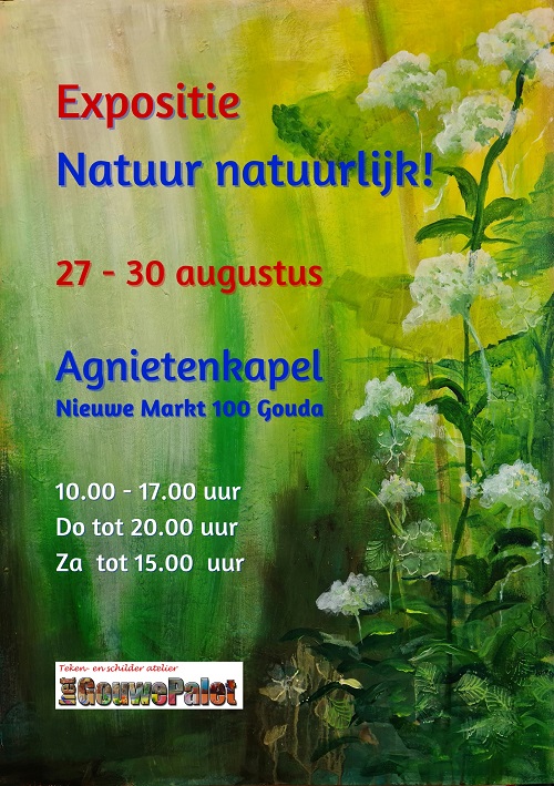 Flyer expositie Natuur natuurlijk! 