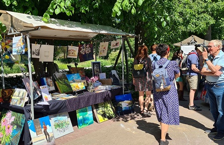 GouwePalet-kraam meimarkt Hofstedendagen