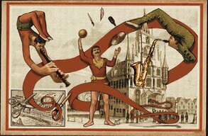 Afbeelding het Verwonderlint - circus tekenen met het GouwePalet